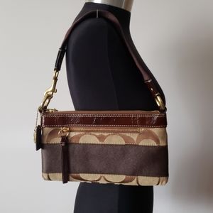 Coach 10120 Brown Signature Bag
